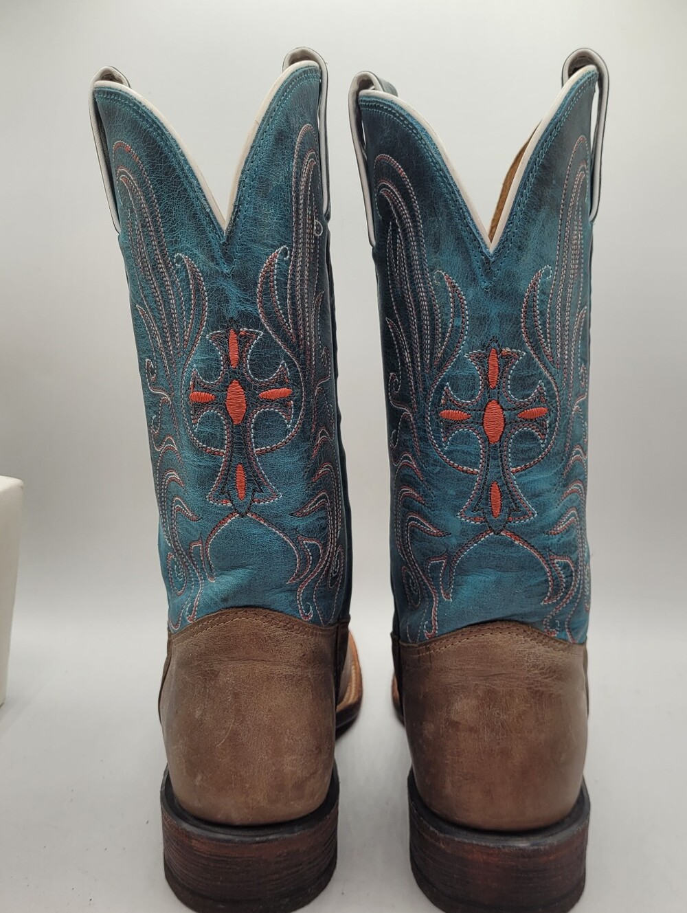 Tony Lama San Saba Collection "Cross" boots Size 6.5 B - Picture 6 of 16